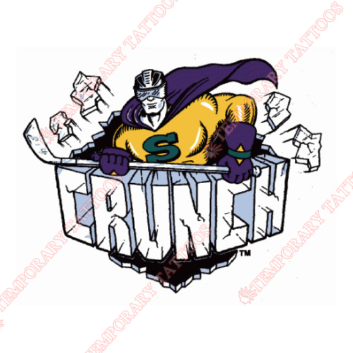 Syracuse Crunch Customize Temporary Tattoos Stickers NO.9163